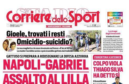 PRIMA PAGINA - CdS Campania: "Napoli-Gabriel, la trattativa può decollare"