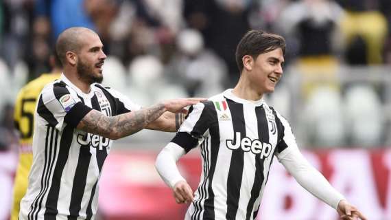 Juventus, solo due assenze per il Napoli: Sturaro e De Sciglio non recuperano