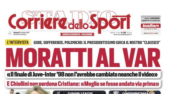 PRIMA PAGINA - Corriere dello Sport: “Insigne, che show”
