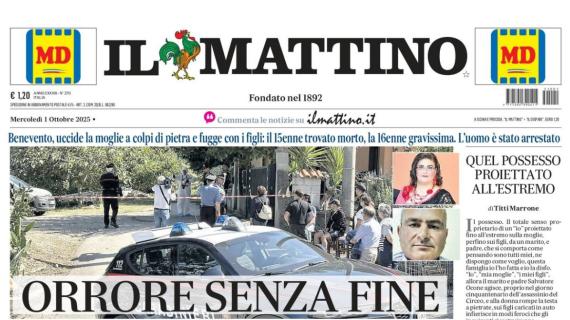 Il Mattino su Napoli-Sporting Lisbona: “Vietato sbagliare”