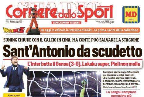 PRIMA PAGINA - CdS: "Il Napoli fa festa, è tornato Ciro"
