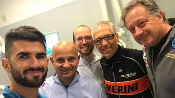 FOTO - Contrattempo notturno per Hysaj, De Nicola: "Lo staff sanitario azzurro è sempre operativo"