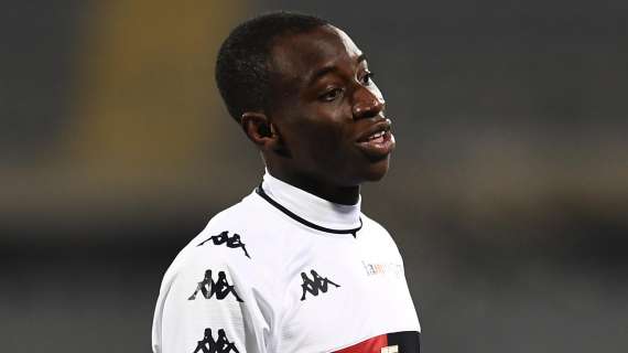 Genoa, Yeboah a Dazn: "Come con la Juve, mettiamoci cuore e anima e battiamo il Napoli"