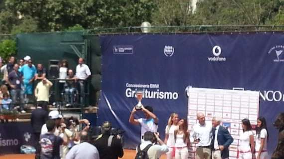 FOTO - Tennis Napoli Cup, Potito Starace batte Giannessi e torna a vincere