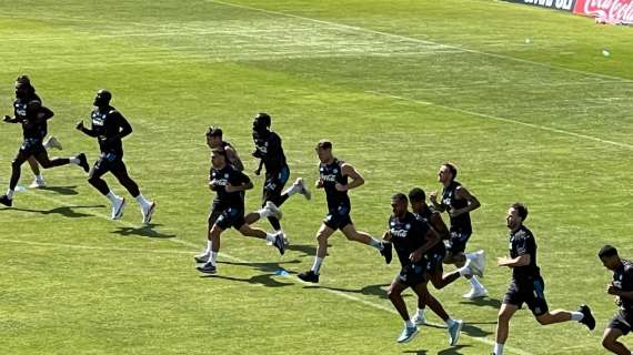 Castel di Sangro, day 8: seduta mattutina con le ripetute. Simeone all'addio, Sgarbi verso Pescara