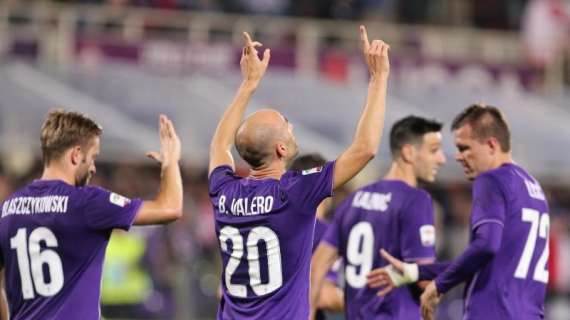 Serie A, altra vittoria della Fiorentina: 3-0 all'Atalanta e primato solitario