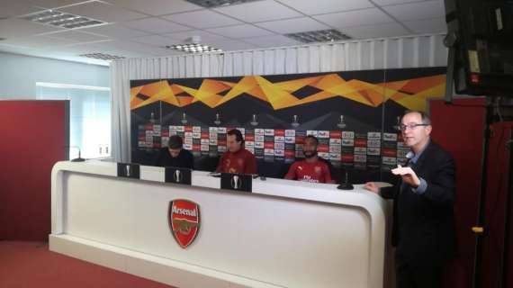 RILEGGI LIVE - Arsenal, Emery: "Aubameyang gioca, infortunati da valutare. Favoriti? Siamo al 50%, Napoli in Champions...". Lacazette: "Vogliamo fare gol"