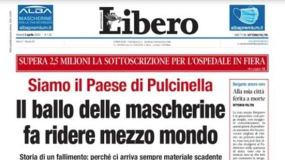 Libero attacca: "A Napoli serve il lanciafiamme, ha ragione De Luca"