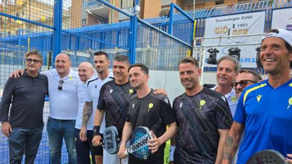 Da Maggio a Calaiò: ad Afragola ex azzurri in campo per “Rompi Padel”