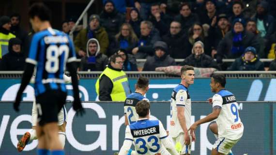 L'Inter non va oltre il pari con l'Atalanta in casa: finisce 1-1, gli orobici sbagliano un rigore
