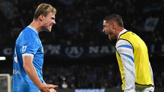 Hojlund a Dazn: "Conte mi vedeva stanco e mi ha detto di metterci la testa!"