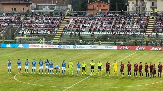 Tripletta in 8 minuti ed a Castel di Sangro il pubblico canta già "Osimhen, Osimhen"