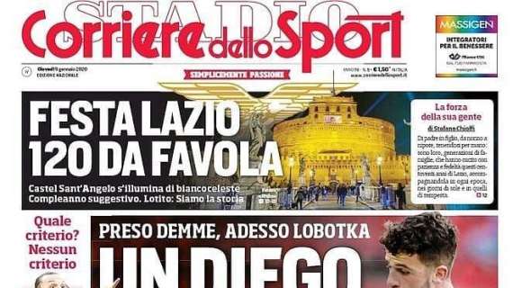PRIMA PAGINA - CdS: "Un Diego per Napoli! Ora la stretta per Lobotka"
