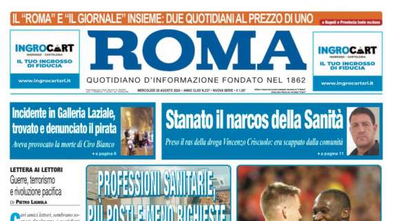 Il Roma: "Due giganti per il Napoli. Osimhen aspetta Psg o Chelsea”