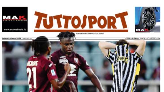 PRIMA PAGINA - Tuttosport: "Derby zero"