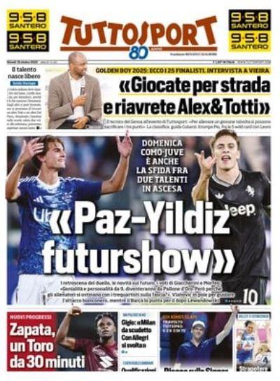 Tuttosport: "Zapata, un Toro da 30 minuti contro il Napoli"