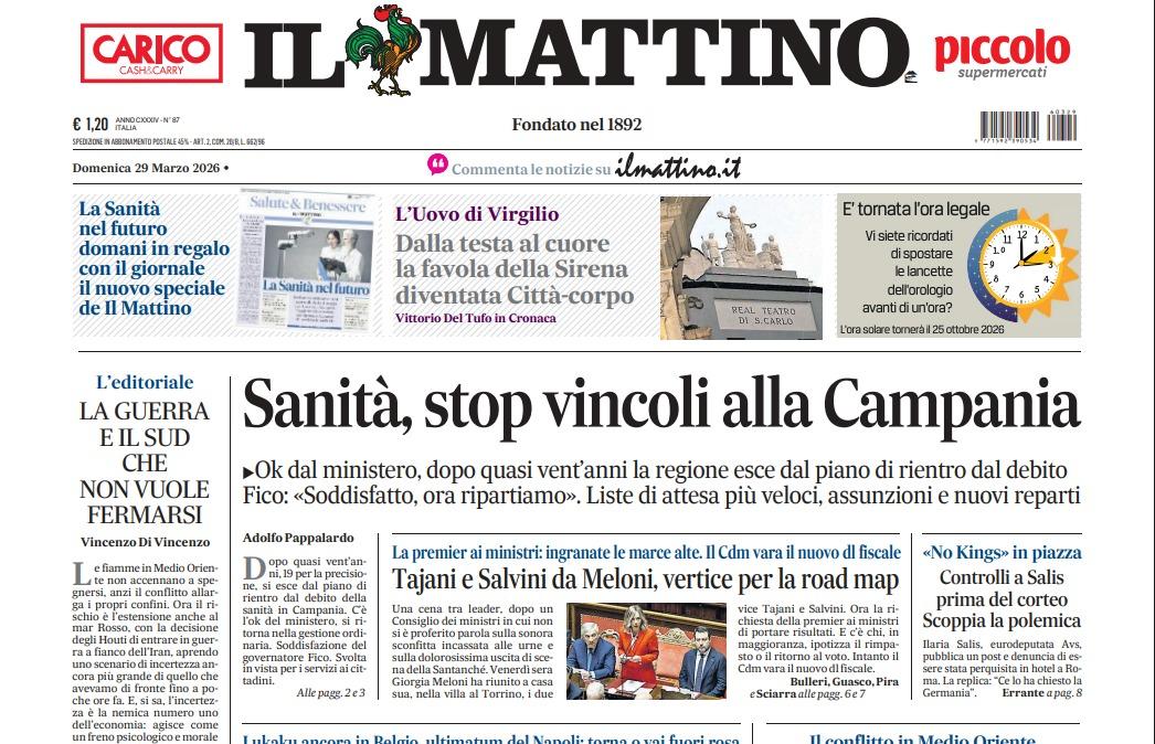 Il Mattino: "Lukaku-Napoli: scontro totale!"