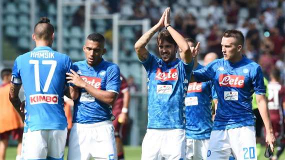Fabian alla Insigne e da Udine parte un segnale al campionato: il Napoli vuole giocarsela fino alla fine