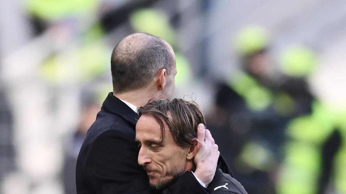 Modric esalta Allegri: "Top allenatore, ha personalità e prepara bene partite"