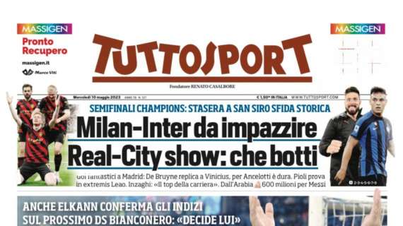 PRIMA PAGINA – Tuttosport: “La missione di Giuntoli”