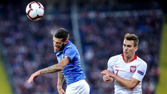 Polonia-Italia, le formazioni ufficiali: out Milik, Pellegrini prende il posto di Insigne