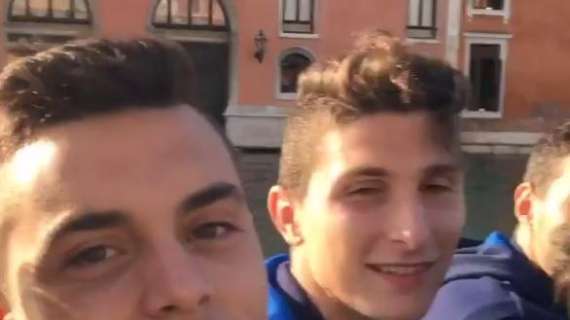 VIDEO - Grassi si gode Venezia con i compagni dell'Under 21: "In giro con i mitici!"