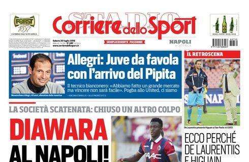 PRIMA PAGINA - CdS Campania annuncia: "Napoli scatenato, fatta per Diawara: i dettagli dell'affare
