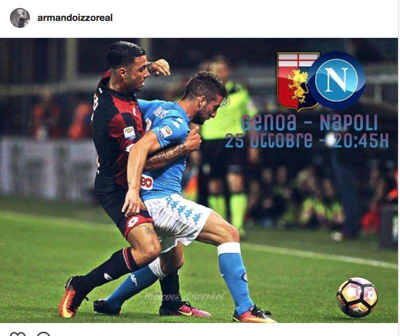 FOTO - Il napoletano Izzo carica il Genoa: "Niente è impossibile, crederci senza paura!"