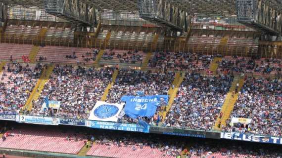 SSC Napoli, da oggi in vendita i biglietti per la Samp: prezzi ed info