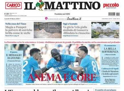 Il Mattino: "Anema e Core"