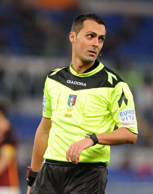 Napoli-Chievo all'arbitro Di Bello: ha diretto la sfida al Torino con l'espulsione di Sarri