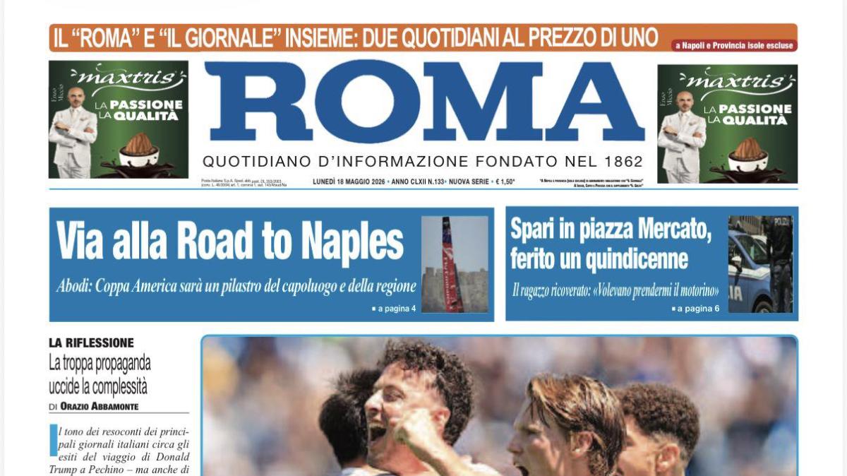 Il Roma: "Siamo in Champions"