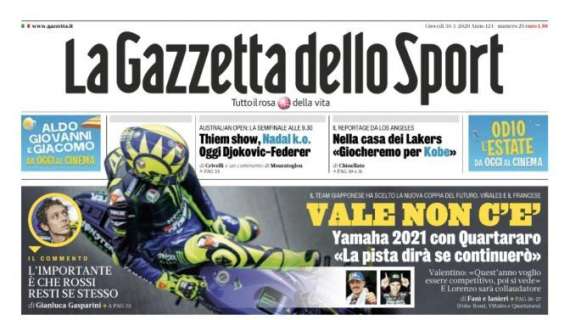 PRIMA PAGINA - Gazzetta: "Napoli, 95mln per la rivoluzione. Preso Petagna per giugno"