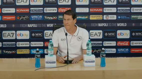 RILEGGI LIVE - Garcia in conferenza: "Voglio la 3a vittoria, Lazio rivale diretta! Kvara ok, Lindstrom non solo attaccante. Su Lozano e Demme..."