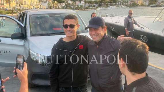 Compleanno ADL a Ischia, c’è anche Conte: ecco l’arrivo del tecnico