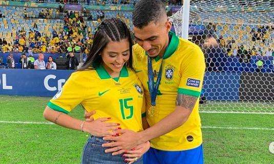 FOTO - Allan papà per la terza volta: l'annuncio sui social dopo la vittoria in Copa America