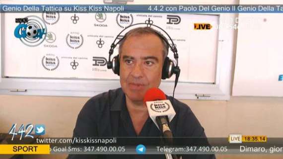 AUDIO - Del Genio in radiocronaca: "Il Napoli l'ha fatta troppo semplice, serve cambiare i giocatori!"