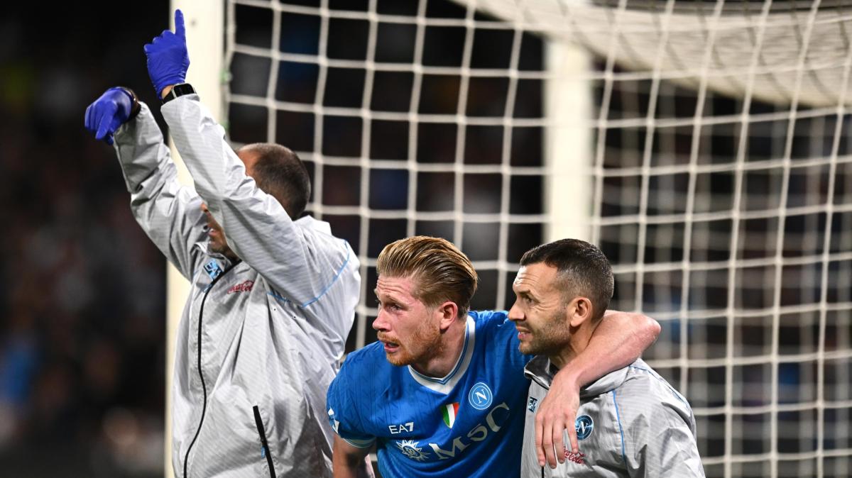 La sblocca De Bruyne su rigore! Ma clamorosamente il belga si fa male!