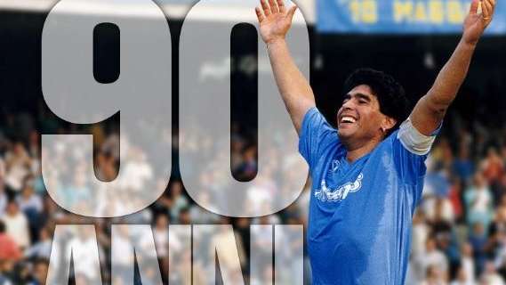 Maradona: "Orgoglioso di aver giocato a Napoli, ora 90 anni di vittorie. Non vogliamo essere secondi, vogliamo il primo posto!"