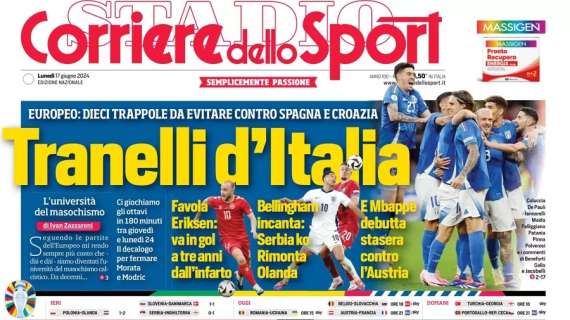 CdS: "Napoli: Dovbyk all'esame Conte"