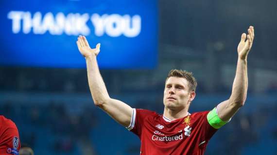 Liverpool, tegola Milner: rischia un mese di stop