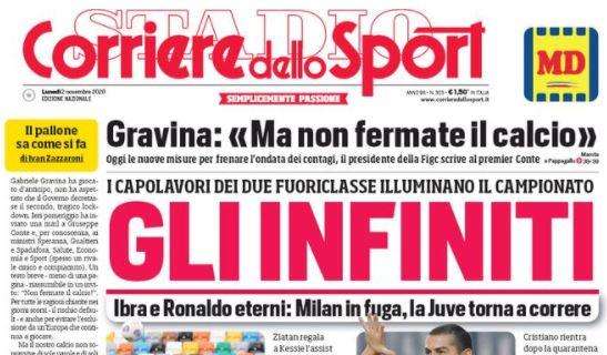 PRIMA PAGINA - CdS: "Napoli a terra. Il Sassuolo è senza limiti"
