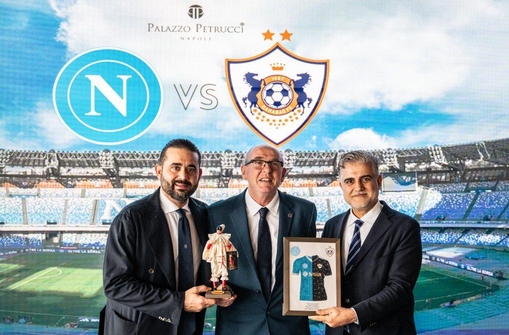 Pranzo Uefa: Qarabag omaggiato con l'opera “Inchino”, presente anche l'ambasciatore