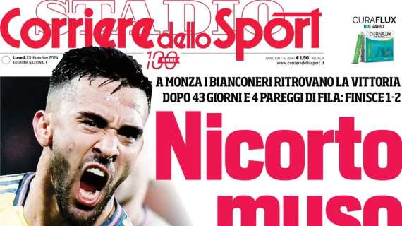 Corriere dello Sport: “La vetta è ripresa da Gasp che sorpassa il Napoli”