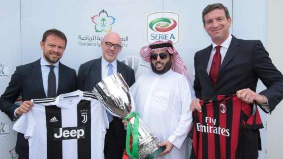 UFFICIALE - La Supercoppa sbarca in Arabia Saudita: spunta la data della sfida tra Juve e Milan