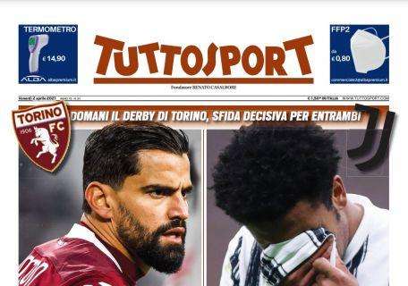 PRIMA PAGINA - Tuttosport: “Cena proibita, Bonucci Covid. Bufera Juve”