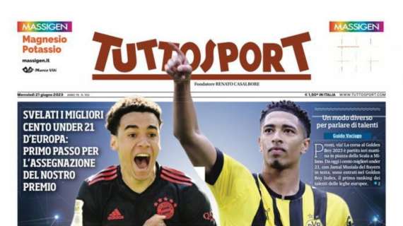 PRIMA PAGINA – Tuttosport: “Colpi Juve: Milik, è fatta! Parisi quasi”