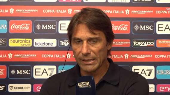 Conte a Mediaset: "Ho detto una cosa alla squadra prima della partita. Bene i nuovi", poi cita l'Inter...