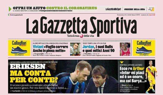 PRIMA PAGINA - Gazzetta: "Torna il calcio!". E su Higuain: "Io invece non torno..."