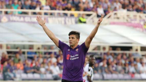 Simeone stavolta non spara a salve: gol alla Samp, all'intervallo Fiorentina avanti 1-0